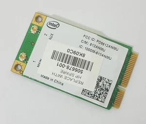 Wlan Wifi Intel WiFi Link 5100 Mini PCIe aus Notebook HP EliteBook 8530p - Bild 1 von 1