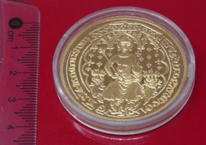Coin King Edward III Double Leopard Royal Cross With A Quatrefoil - Picture 1 of 17