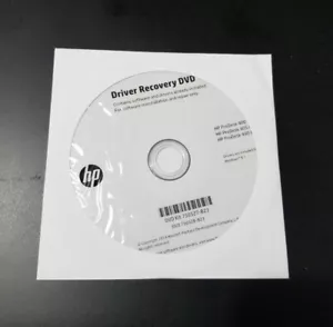 New HP Driver Recovery DVD Windows 8.1 ProDesk 400/405/490 G1 750328-B23 - Picture 1 of 2