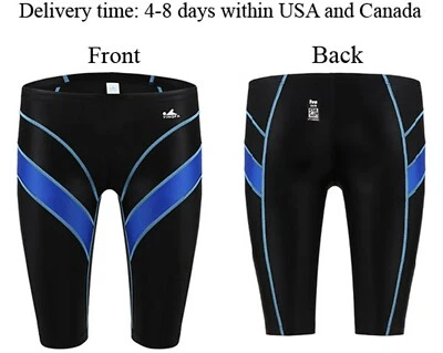 FINA approved swimming jammers mens racing & training swim trunks Yingfa 9402-1 - Изображение 1 из 4