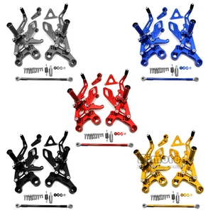 FZ-09 / MT-09 Rearsets Foot Rest Peg Rear Set For Yamaha 2013-2016 FZ09 MT09 - Imagen 1 de 10