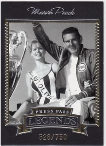 2005 Press Pass Legends Gold Parallel Card #4G #'ed/750 Marvin Panch - Picture 1 of 1