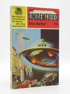 The Unidentified GRAY BARKER 1960 UK PB Edition Flying Saucer UFO Investigation - Foto 1 di 5