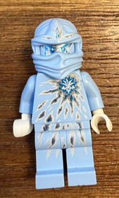 LEGO&reg; Ninjago NRG Zane Minifigure 9590 - No Cracks