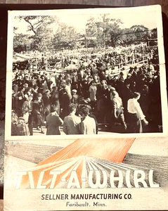 Freizeitpark & Karnevalsfahrt Tilt-A-Whirl Sellner Faribault MI Werbung - Bild 1 von 5