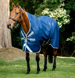 Horseware Amigo Bravo 1200D Wug High Neck Lightweight 50g Turnout Rug 5'6"-7'3" - Picture 1 of 24