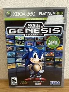 Sonic's Ultimate Genesis Collection (Xbox 360) Sonic With Manual *TESTED* - Imagen 1 de 11