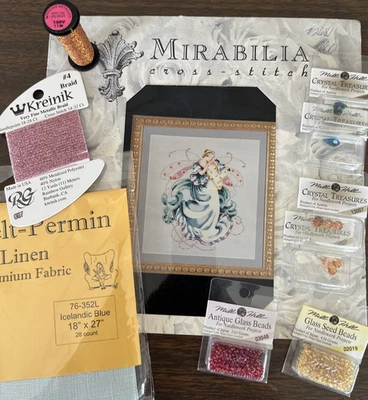 Kit de punto de cruz Mirabilia "Enchanted Dreamer" de Nora Corbett MD-43 SIN USAR Foto 1 de 4