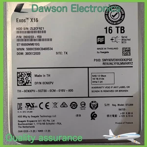 0CNXPV For Dell 16TB 7.2K RPM 512e SAS 3.5" 12Gbps Hard Drive ST16000NM010G HDD - Picture 1 of 3
