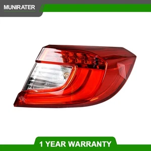 For Honda Accord 2018-2021 Tail Light Rear Brake Lamp Outer Passenger Right Side - Picture 1 of 12