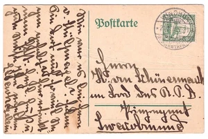 DSWA  PK   25 EF   Windhuk 20.02.1913 - Swakopmund - Bild 1 von 2