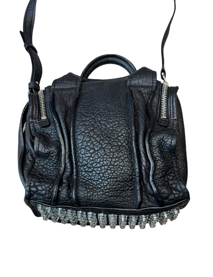 Alexander Wang Rocco Rockie Duffel Leather Shoulder Bag Handbag - Image 1 of 4