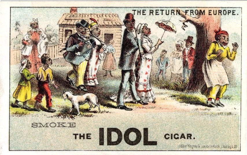 Miller Wagner & Umdenstock Idol Cigar trade card-B - Image 1 of 1