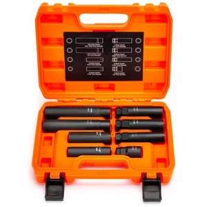 8Pc Lug Nuts Key Kit, Aftermarket Lug Nut Socket Easily Removing Spline and H... - Picture 1 of 7