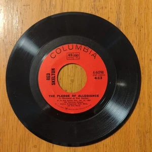 Red Skelton - The Pledge of Allegiance/A Tribute to The Circus (1969) 7" Single - Picture 1 of 2