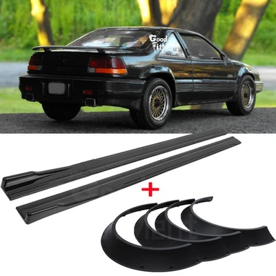 For Pontiac Grand Prix 99-08 4.5" Fender Flares Wide Wheel Arches + Side Skirt - Imagem 1 de 4