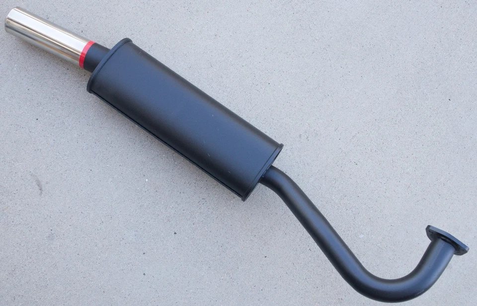 NUEVO ANSA Italia silenciador escape punta cromada para Alfa Romeo Spider 2.0 1986-1993 Foto 1 de 3