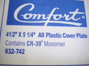 Placa de cubierta Comfort 932-742 plástico transparente MIG TIG - Imagen 1 de 1