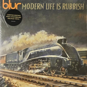 BLUR-Modern Life Is Rubbish-(ORANGE VINYL LP)-Brand New-Still Sealed-LAS_247 - Picture 1 of 2