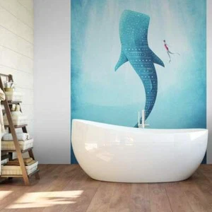 The Whale Shark Wall Mural - 5470 - Picture 1 of 2