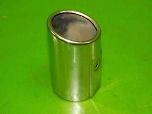 95-99 Eclipse GST OEM rear back exhaust muffler pipe chrome tip cover - Picture 1 of 9