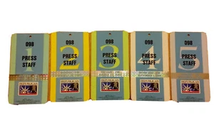 2004 Republican National Convention Press Staff Credentials Set George W. Bush - Picture 1 of 2