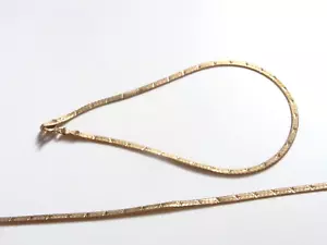 333 Set Goldkette + Armband * Stern Design * 44,5 cm Halskette Armband 18,5 cm - Bild 1 von 8