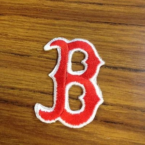 MLB Boston Red Sox 1 1/2 X 2 1/2 Inch Iron On Patch Nice ! - Picture 1 of 1