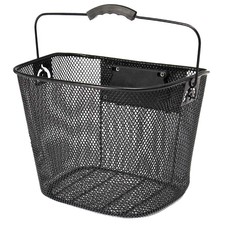 Metal Maille Panier pour Vtt VÉLo De VÉLo VÉLo VÉLo Avant Pliable Panier ÉQ O4P2