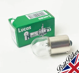 ORIGINAL LUCAS MOTORRAD RÜCKLEUCHTE GLÜHBIRNE 6V 5W BA15S LLB205 - MENGE WÄHLBAR - Bild 1 von 5