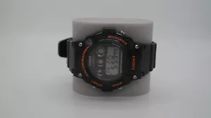 Orologio Casio Illuminator Uomo 44mm Grigio Scuro Retroilluminazione Digitale 3225 W-214HC - Foto 1 di 4