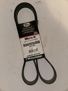 NOS Serpentine Belt-Fleetrunner Heavy Duty Micro-V Belt Gates K060594HD - Picture 1 of 2