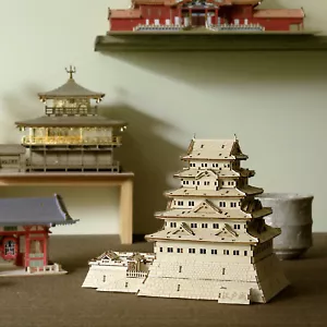 KI-GU-MI Castello Edo Edojo Shiro Ki-gu-mi Puzzle in Legno 3D Giappone kigumi - Foto 1 di 15