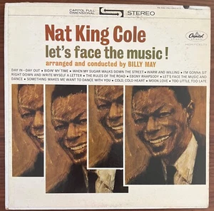 NAT KING COLE Let's Face The Music Vinyl Record LP Album JAZZ - USA 1964 Capitol - Picture 1 of 11