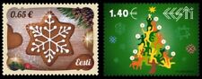 Stamp of ESTONIA 2016 - Christmas / 643, 644 - 18.11.16 (2 stamps)