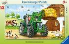 Ravensburger Kinderpuzzle - 06044 Traktor auf dem Bauernhof - Rahmenpuzzle  2153
