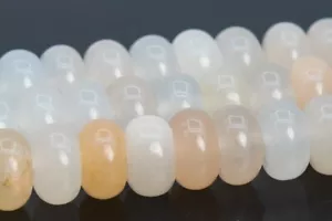 Pink Aventurine Beads Rondelle Gemstone Loose Beads 6x4MM 8x5MM 10x6MM - Picture 1 of 4