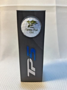 Cypress Point Golf Club Members Only Taylor Made TP5 Golf Ball Sleeve 3 Balls - Picture 1 of 5