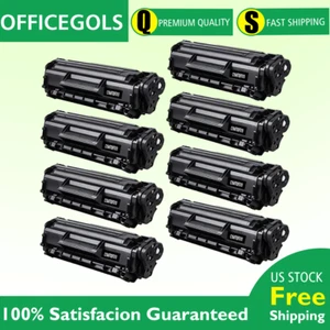 8PK Black Q2612A Toner For Canon 104 FX-9 FX-10 imageCLASS MF4350D MF4370DN D480 - Picture 1 of 4