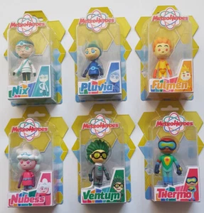 Set Completo METEOHEROES - Tutti i 6 personaggi + Bracciale Proiettore - Imagen 1 de 8