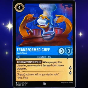 Transformed Chef Castle Stove - Common - Disney Lorcana Ursula's Return #157/204 - Picture 1 of 3