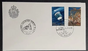 (SMR-209) SAN MARINO 1986 Halley Comet stamp SG1266-1267 - Picture 1 of 2