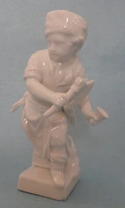 KPM BERLIN MEYER CAPRICORN ZODIAC SIGNS Antique Porcelain BOY DECEMBER FIGURINE - Picture 1 of 7