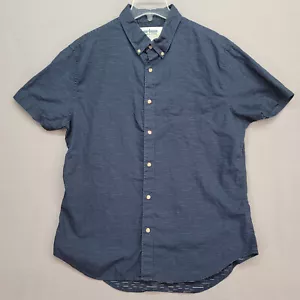 Urban Pipeline Auth American Tradition S.Sleeve Men Lg Blue w White Light Use - Picture 1 of 12