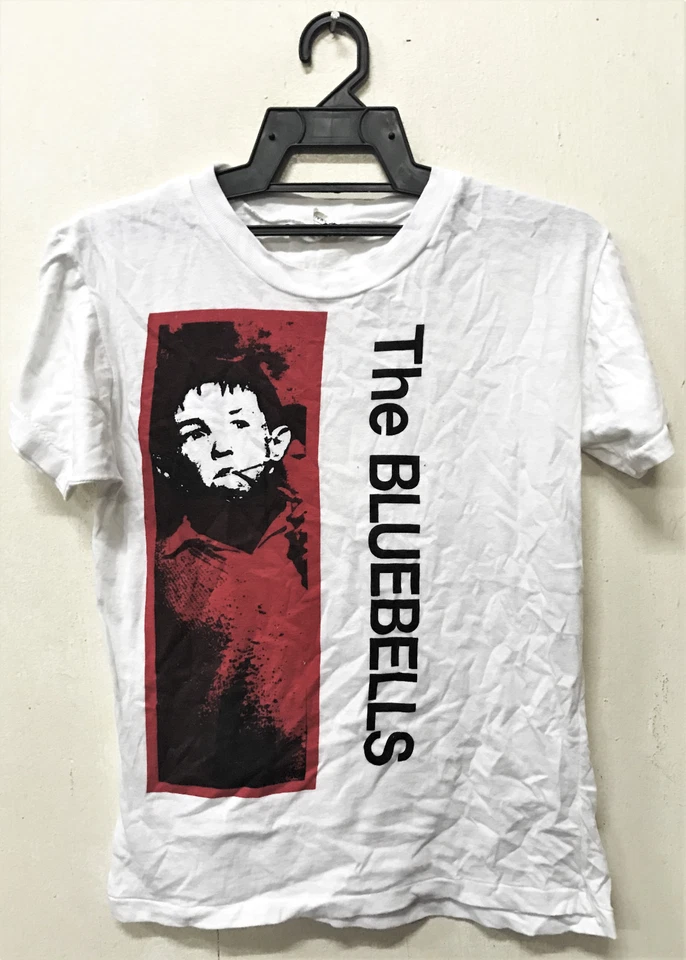 CAMISETA PROMOCIONAL CONCIERTO GIRA INDIE ROCK THE BLUEBELLS 1984 VINTAGE AÑOS 80 BAUHAUS Foto 1 de 2