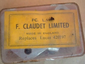 Austin Hillman Humber MG Morris MG NOS Claudet as Lucas 420197 Point set - Picture 1 of 3