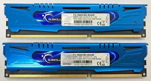 G.Skill Ares 8GB (2x4GB) DDR3 F3-1600C8D-8GAB PC3-12800 CL8-8-8-24 1.50V #R2483 - Bild 1 von 2