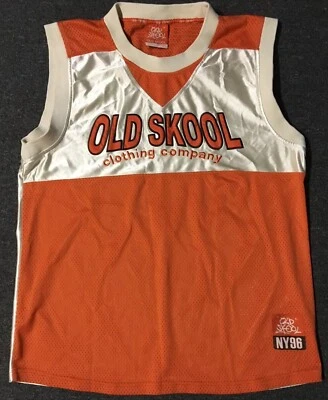 Vtg Old Skool Clothing Company NY96 Jersey M Urban Hip Hop Rza 90s NYC Wu Wear - Image 1 of 4