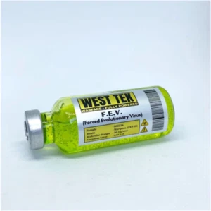 West Tek - Prop FEV-II Virus Laboratory Research Sample Fallout Cosplay - Foto 1 di 1