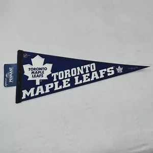 Toronto Maple Leafs NHL Hockey WinCraft Classic Felt Pennant Banner Flag 30x12 - Picture 1 of 6